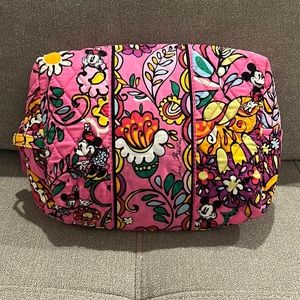 Vera Bradley Disney Large Cosmetic “Just Mousing Around” Like New